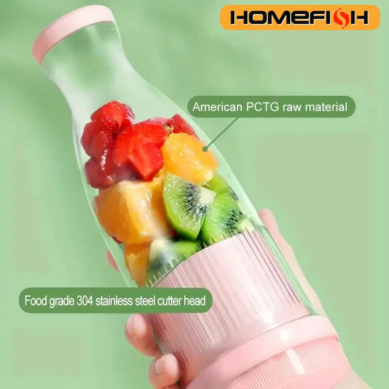 Electric Juicer Cup 6 Blades Blender